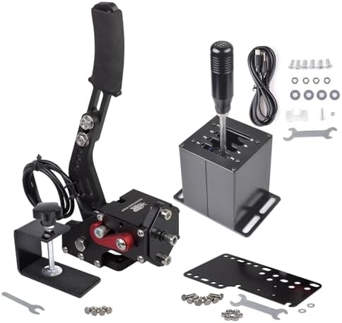 Amazon.com: ZHSYMX USB Handbrake and Simulator Shifter for 64Bit